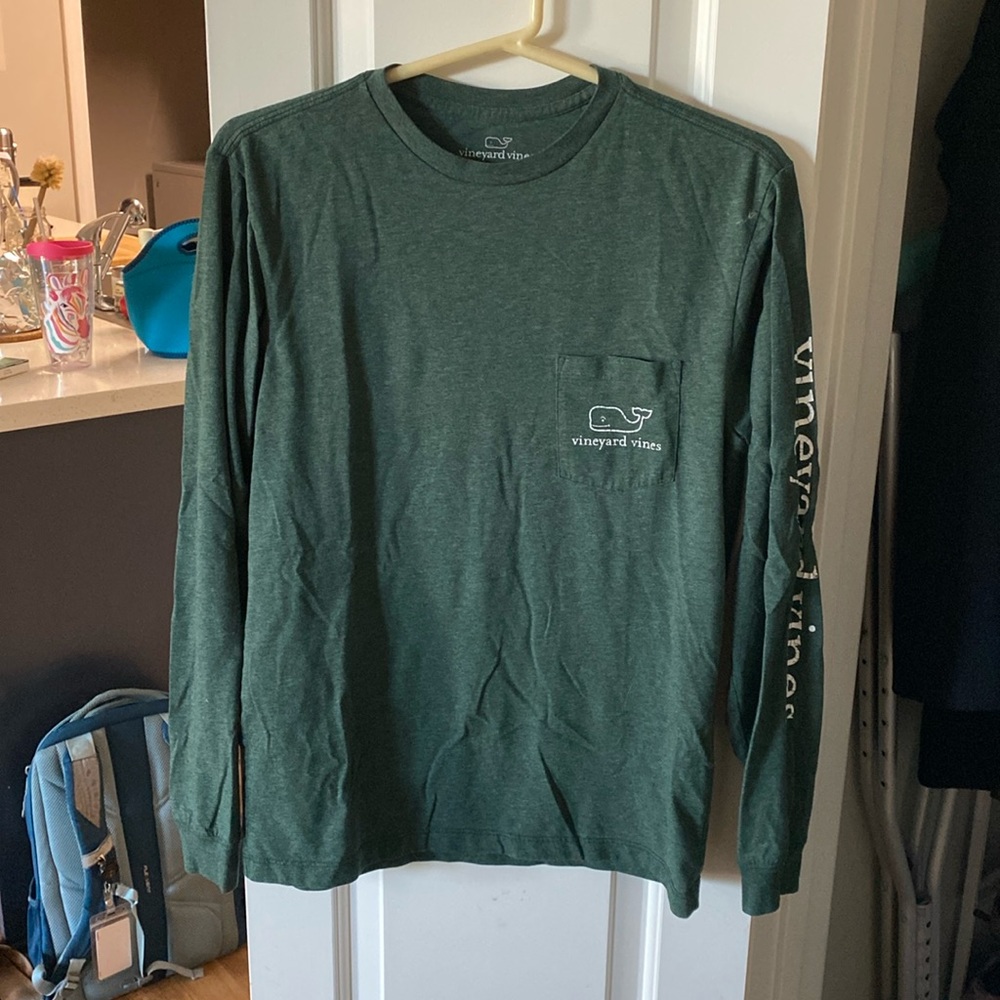Vineyard Vines long sleeve logo tee
